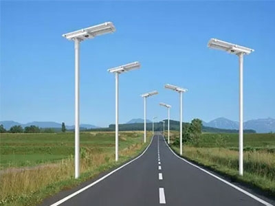 60W integrated solar street li...