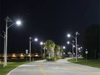 All In One solar street light ...